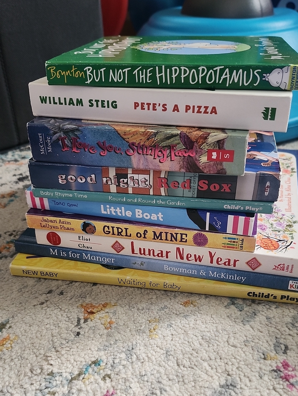 Children's Picture Book Stack - Ten Board Books